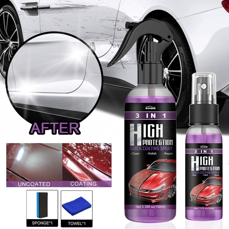 Nano Liquid Coating - Revêtement céramique nano 3 en 1