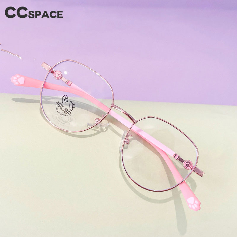 Anti Blue Light Film - Lunettes optiques rondes en métal avec