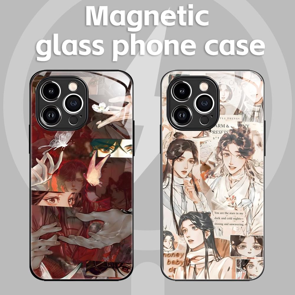 Camera Lens Protector - Étui magnétique de montagne à carreaux