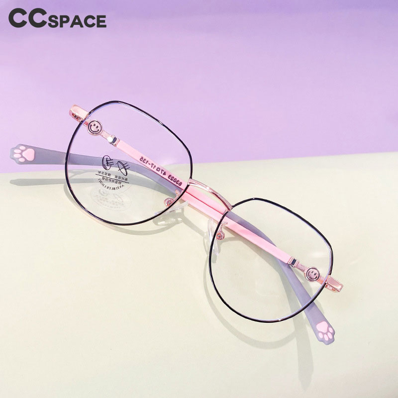 Lunettes optiques rondes en mé - Anti Blue Light Film avis et prix