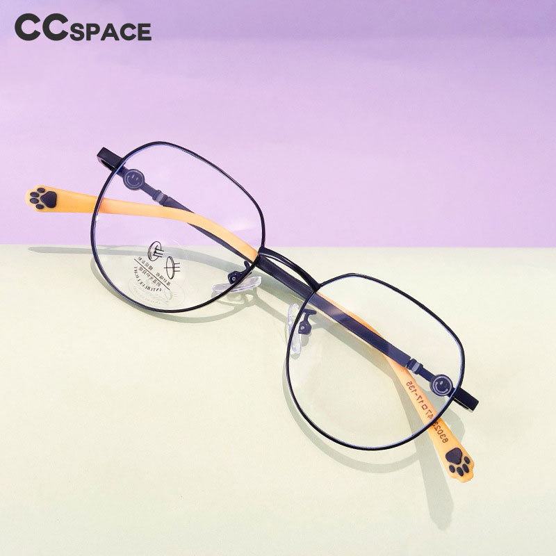 Lunettes optiques rondes en mé - Anti Blue Light Film avis et prix